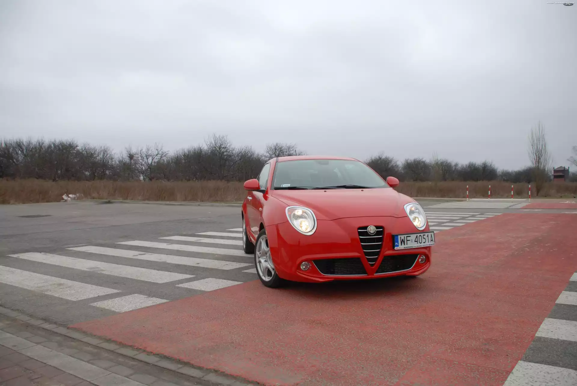 Maska, Przód, Alfa Romeo MiTo