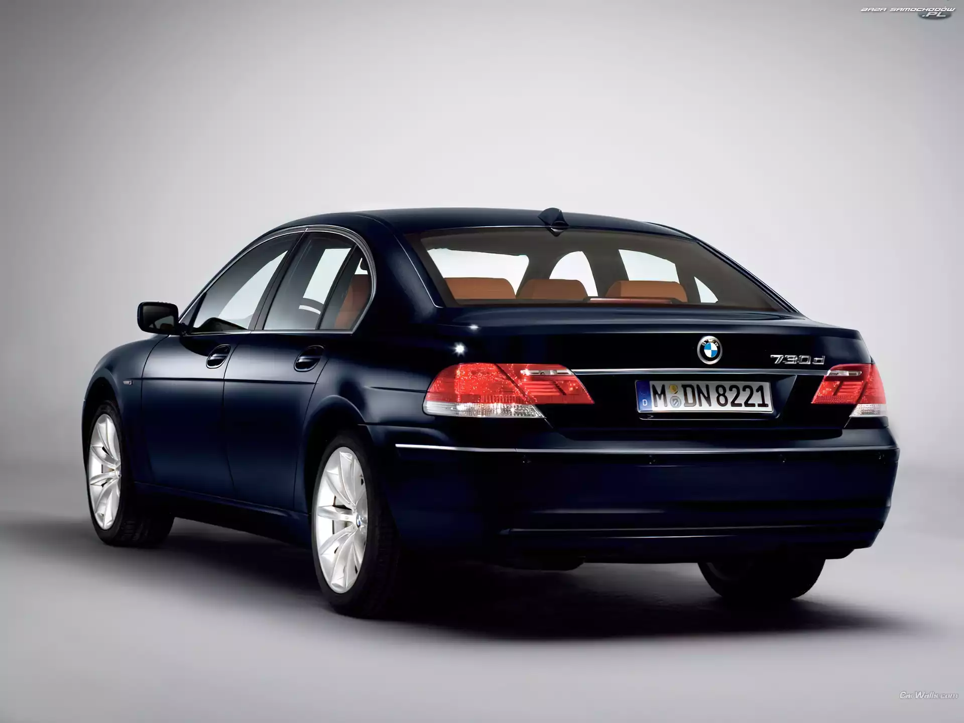 Czarny, Mat, E65, BMW 7