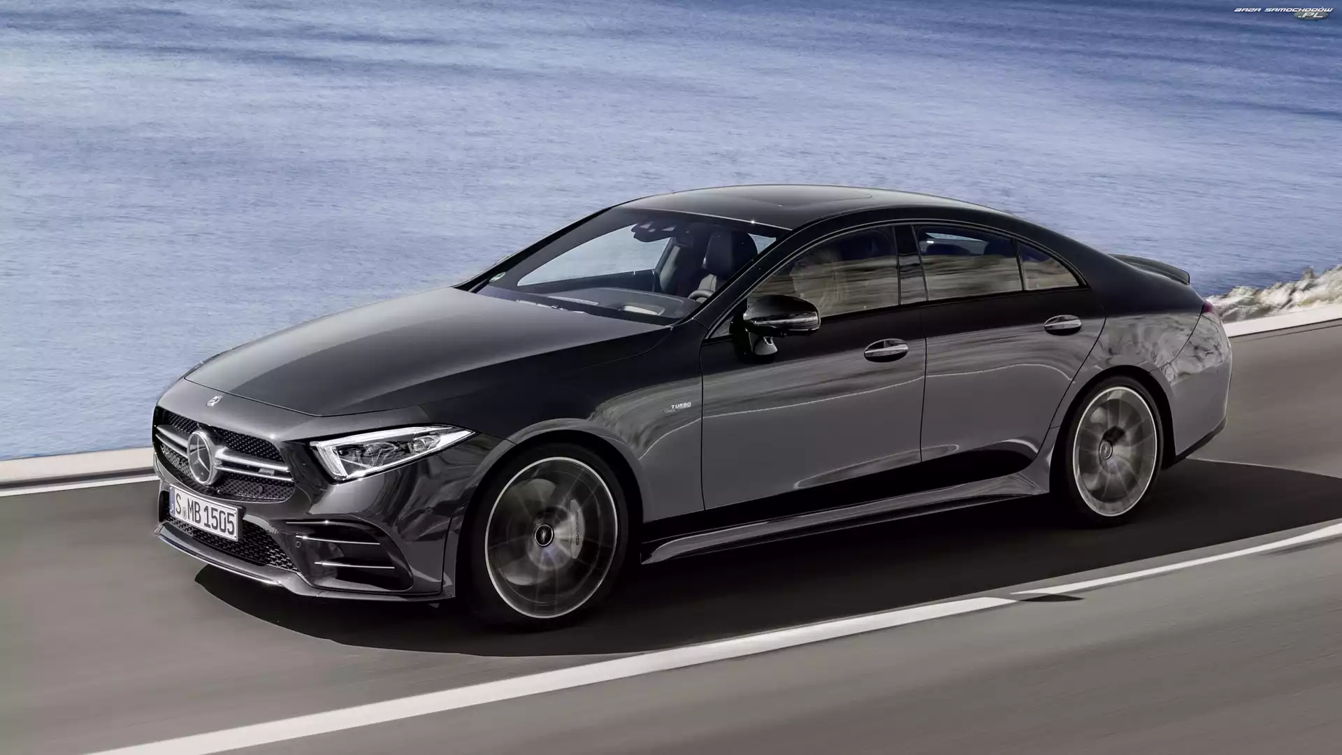 Mercedes AMG CLS53, Droga, Czarny, 2018