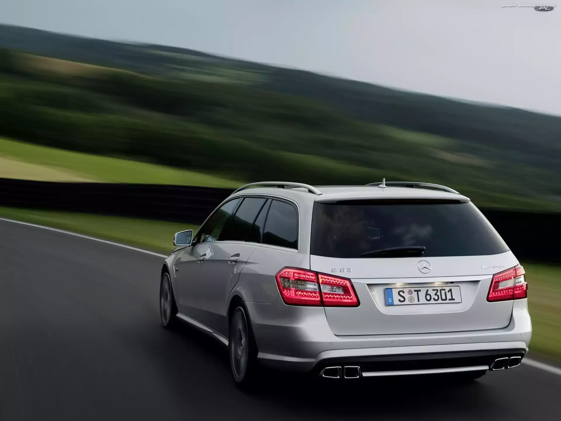 Mercedes Benz E63, Diodowe, Tył, Światła