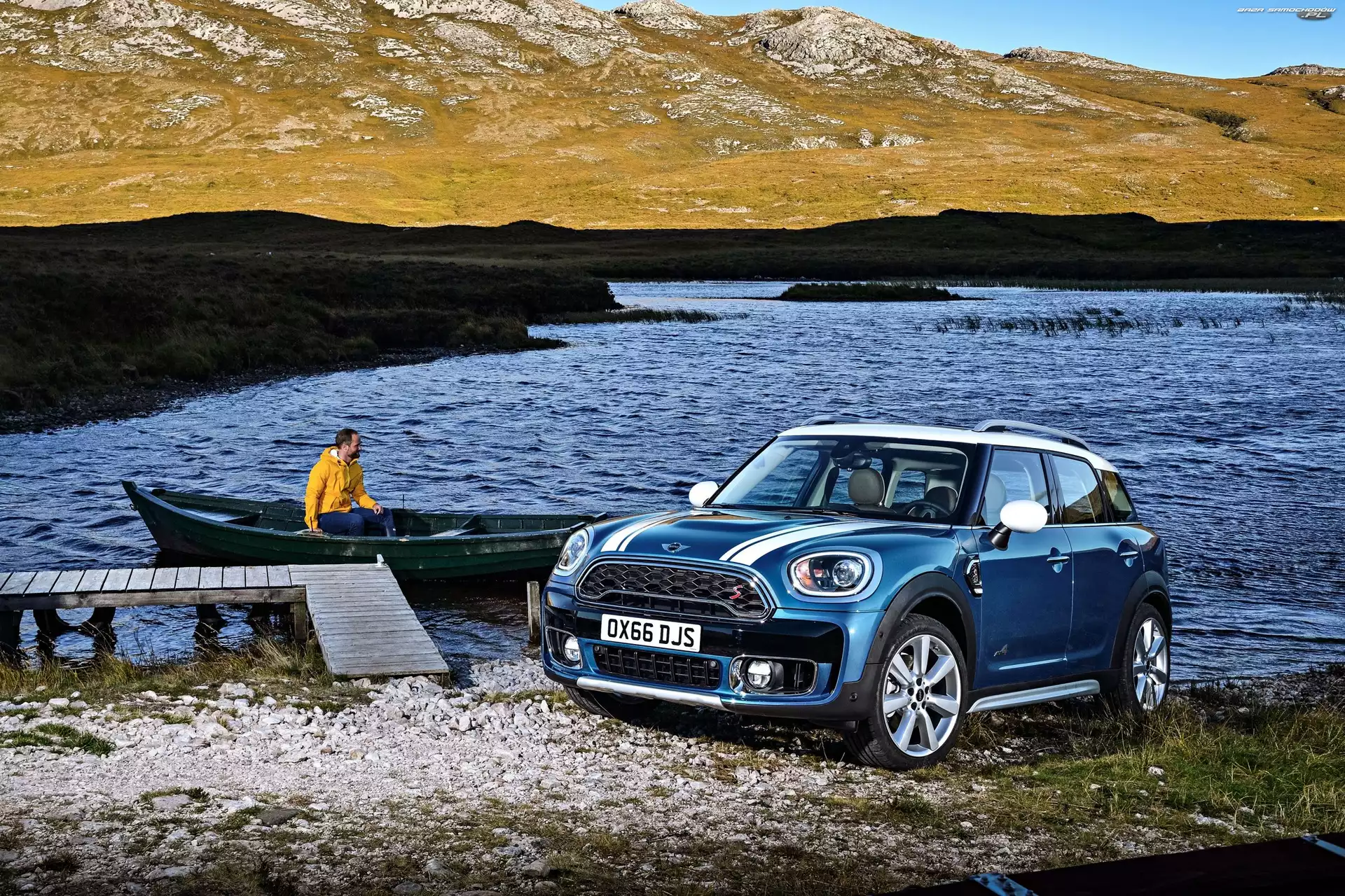 Rzeka, Mini Countryman Cooper S E All4, 2017