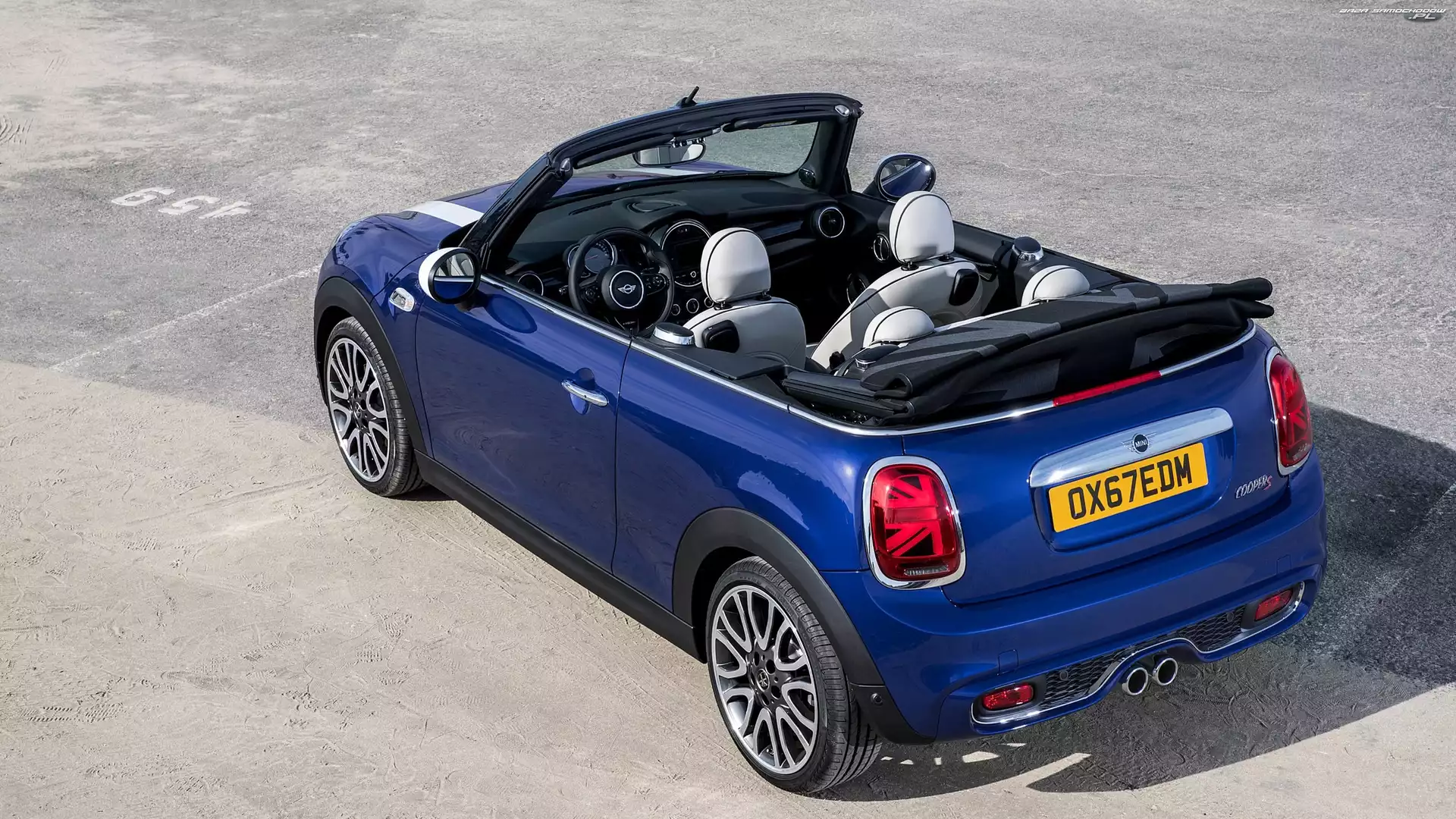 Mini Cooper S, 2019, Niebieski, Convertible