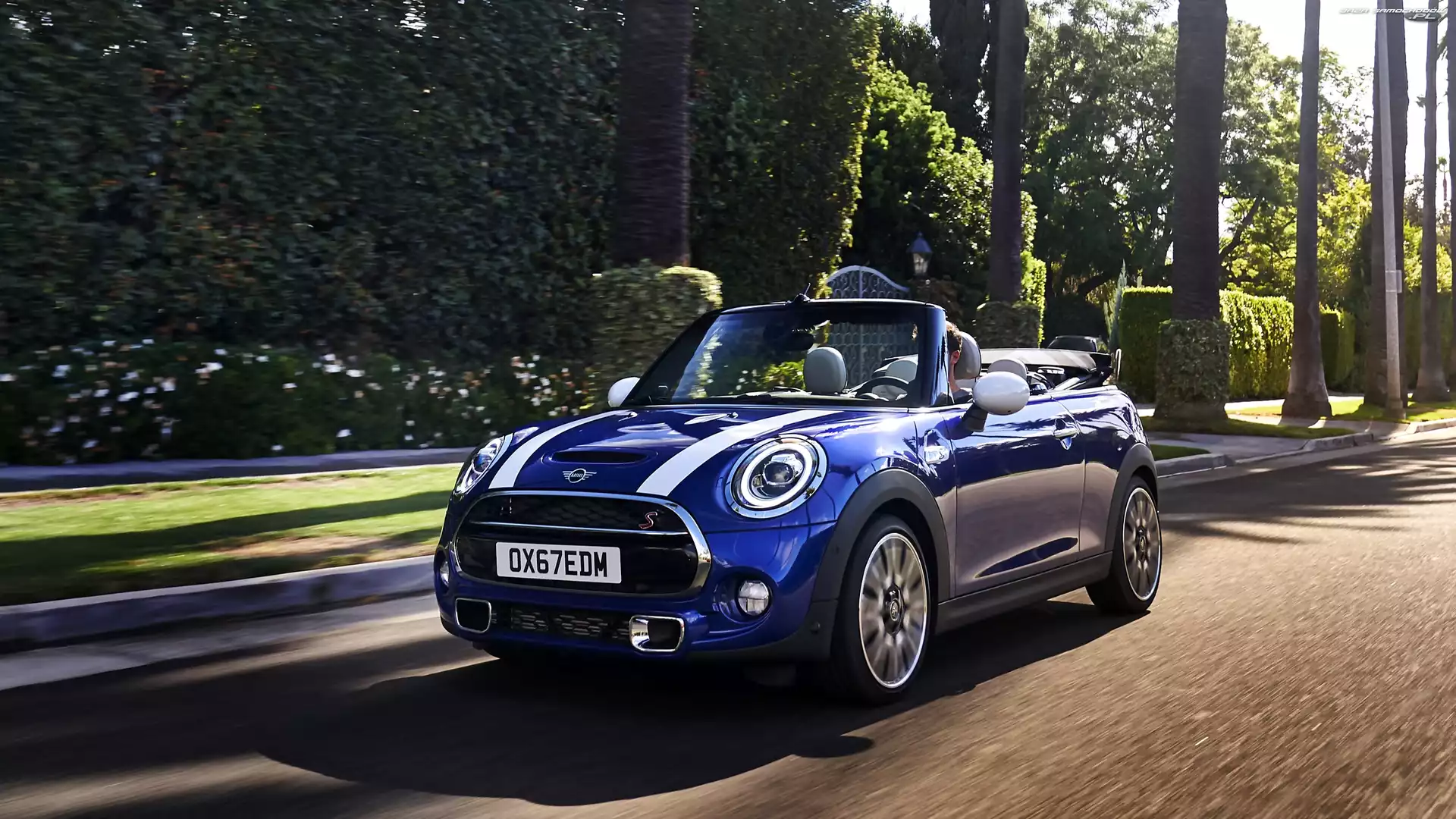 Mini Cooper S, 2019, Niebieskie, Convertible