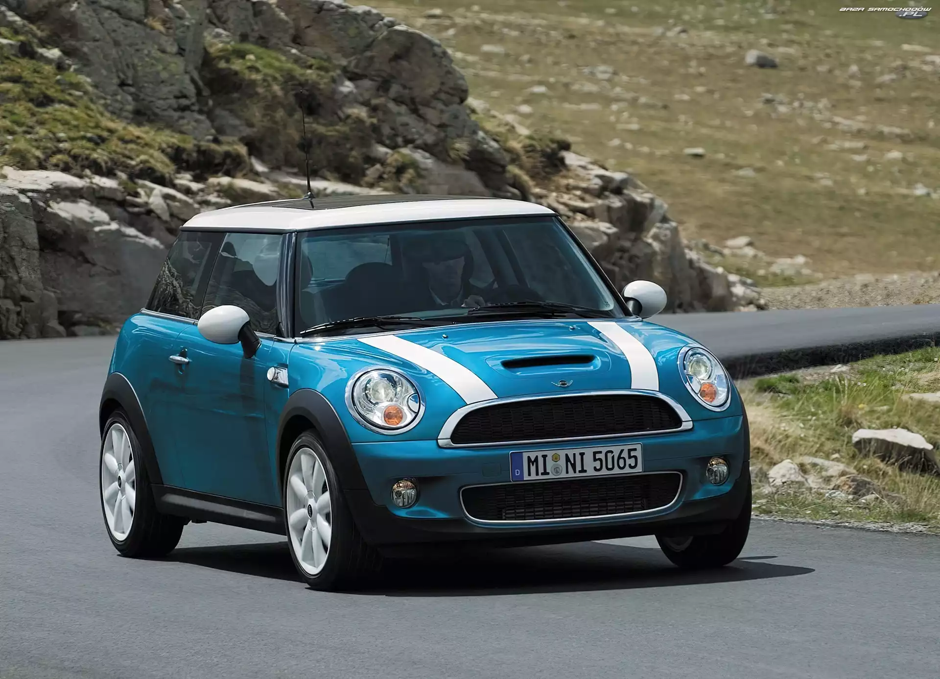 Mini Cooper S, Niebieski