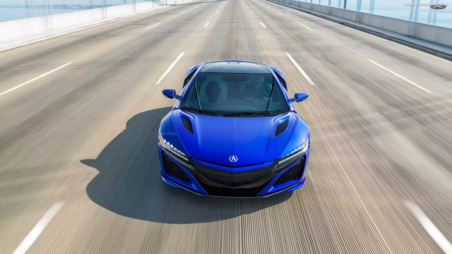Acura NSX, Przód