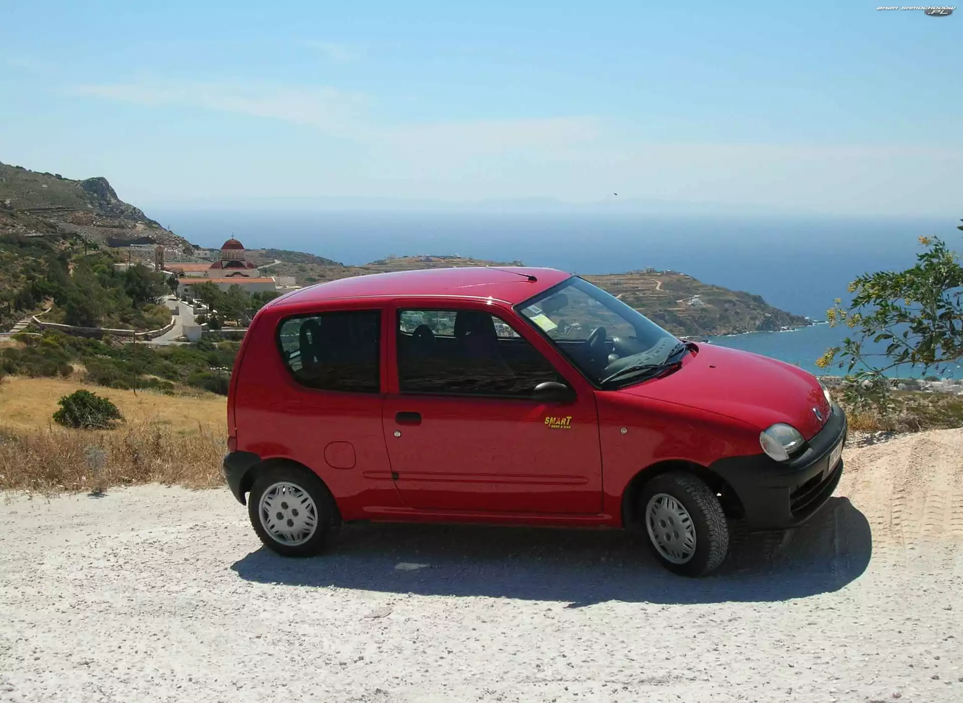 Panorama, Fiat Seicento, Widok