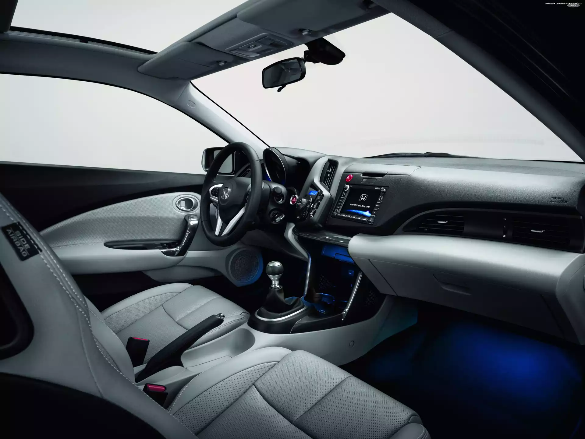 Podświetlenie, Honda CR-Z, Niebieskie