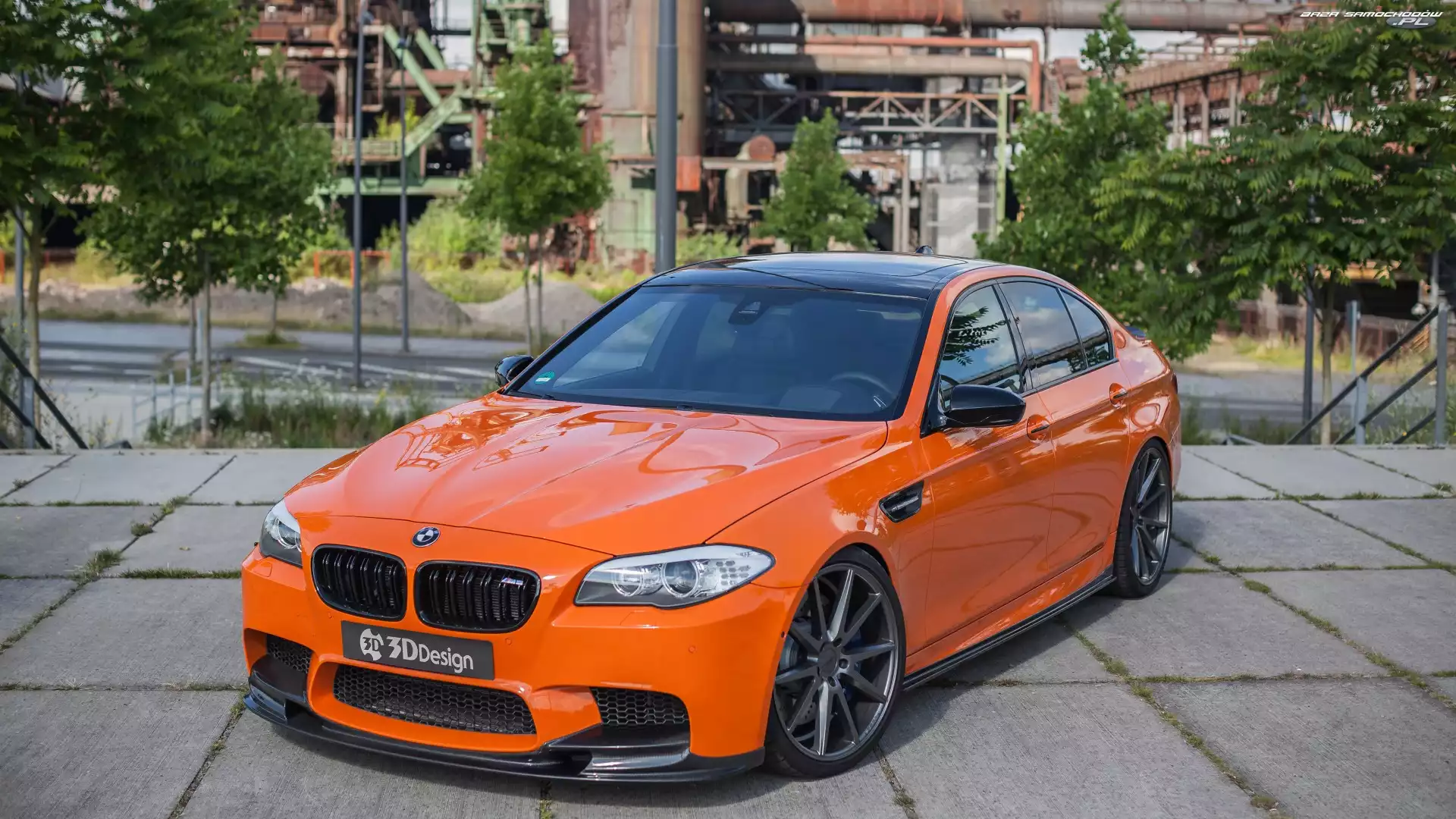 F10, Pomarańczowy, BMW M5 by Carbonfiber Dynamics