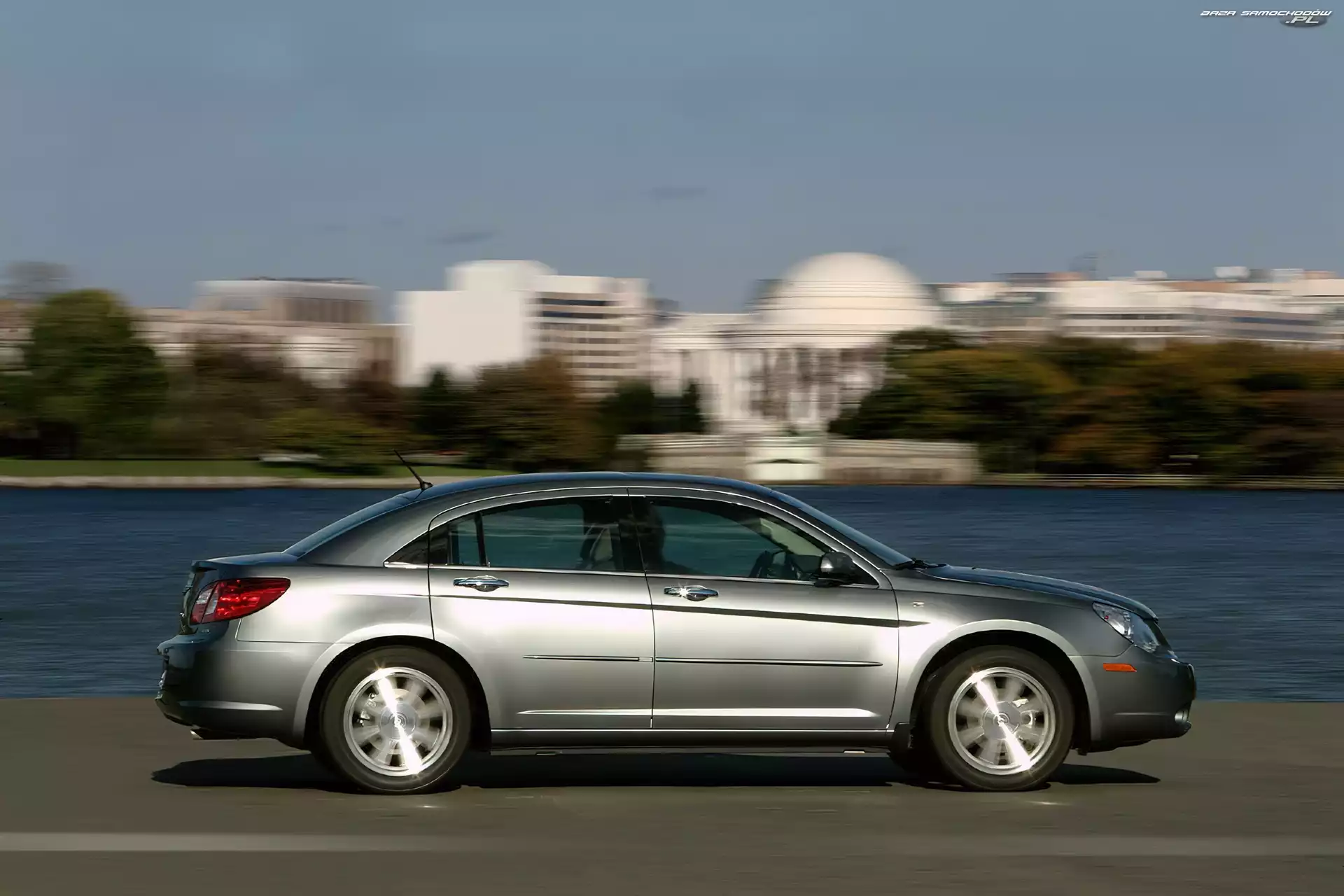 Prawy, Profil, Drzwi, Chrysler Sebring
