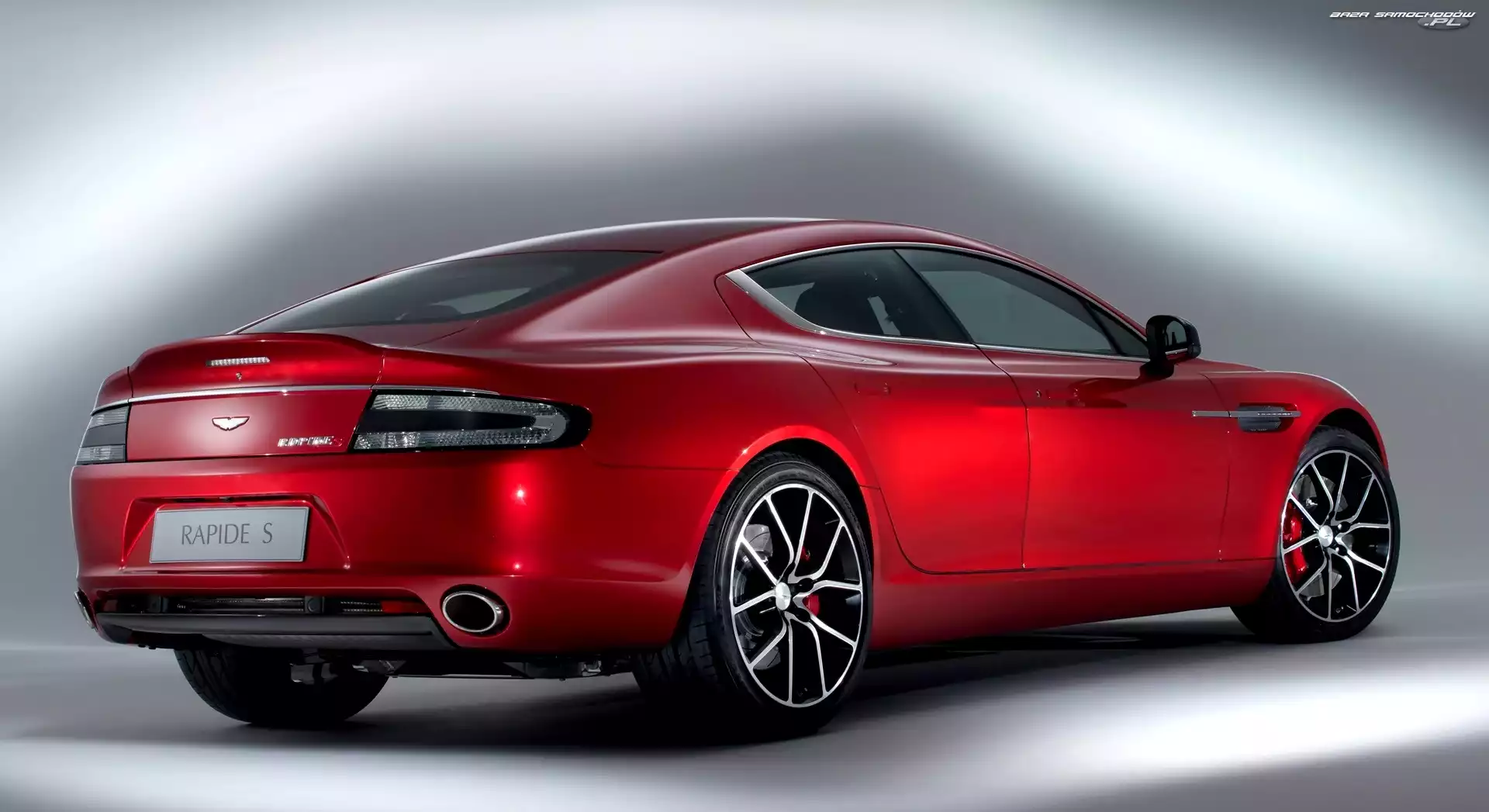 Rapide S, Czerwony, Aston Martin