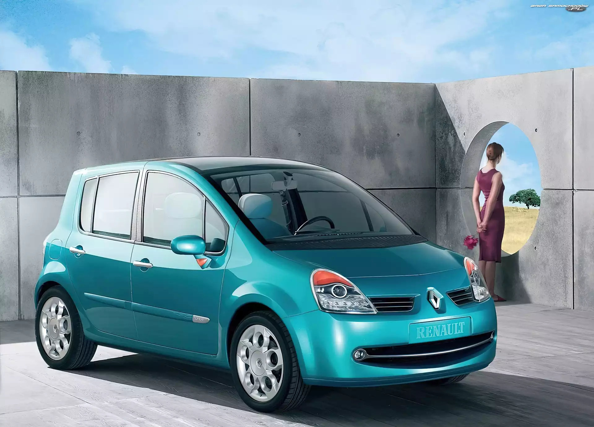 Renault Modus, Turkusowy