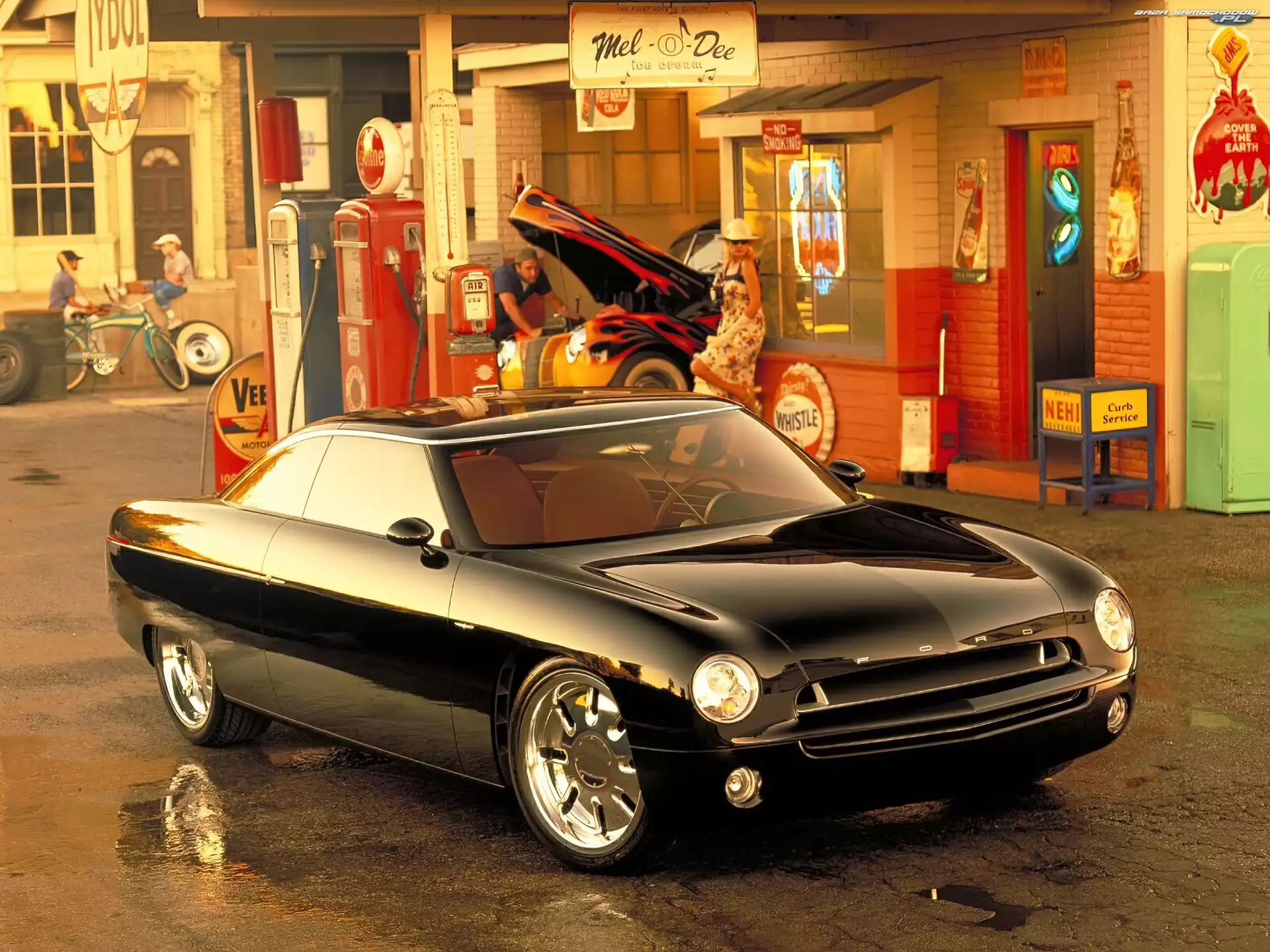 Ford, Retro, Ameryka, Tuning