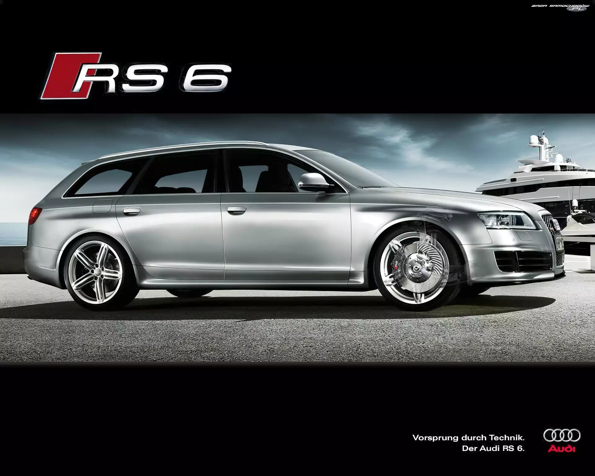 Zawieszenie, Audi RS6