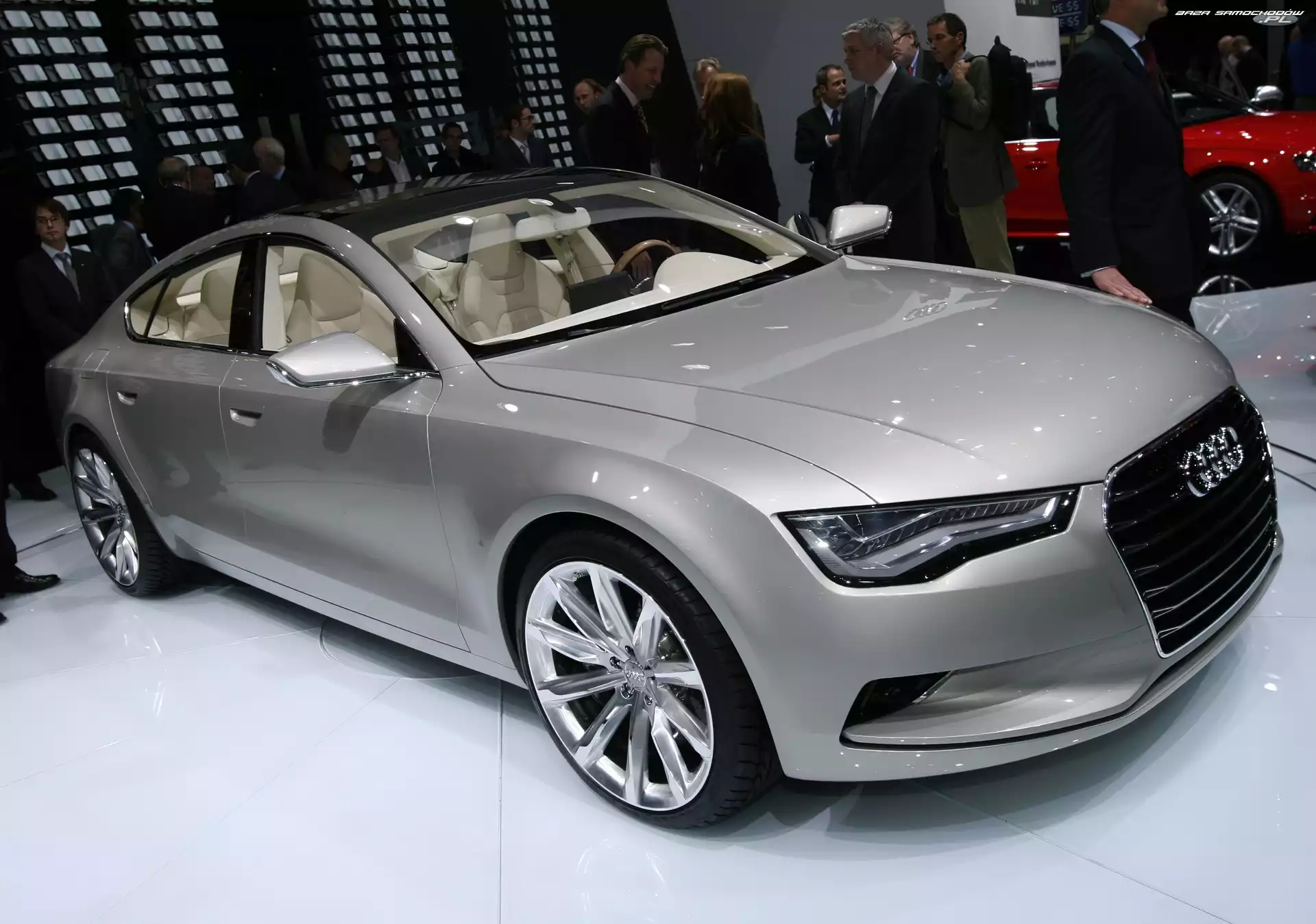 Salon, Audi A7, Prezentacja