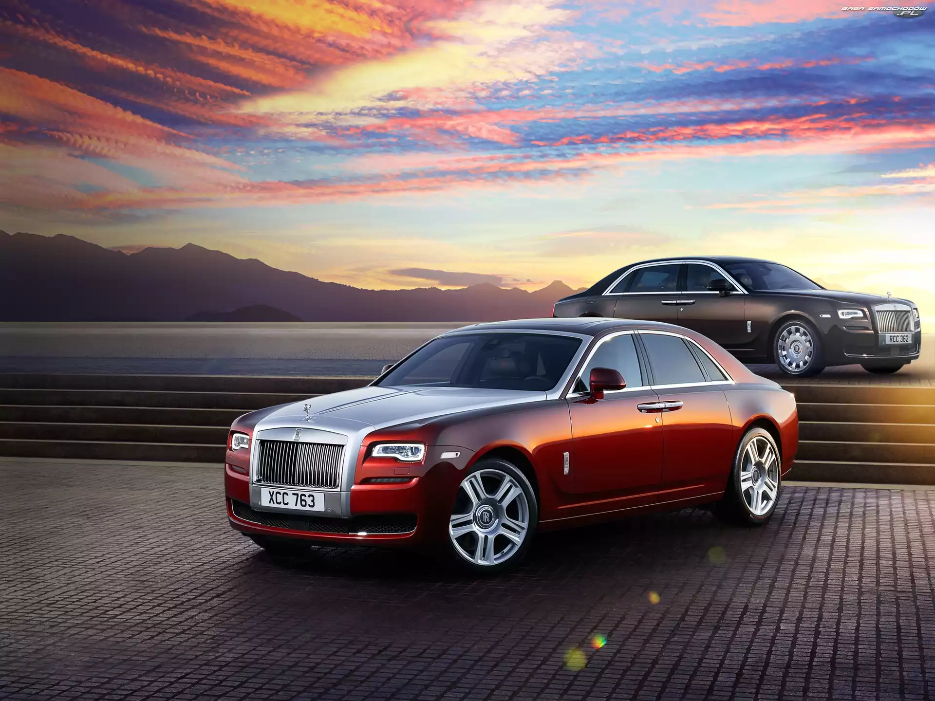 Samochody, 2017, Dwa, Rolls Royce Ghost