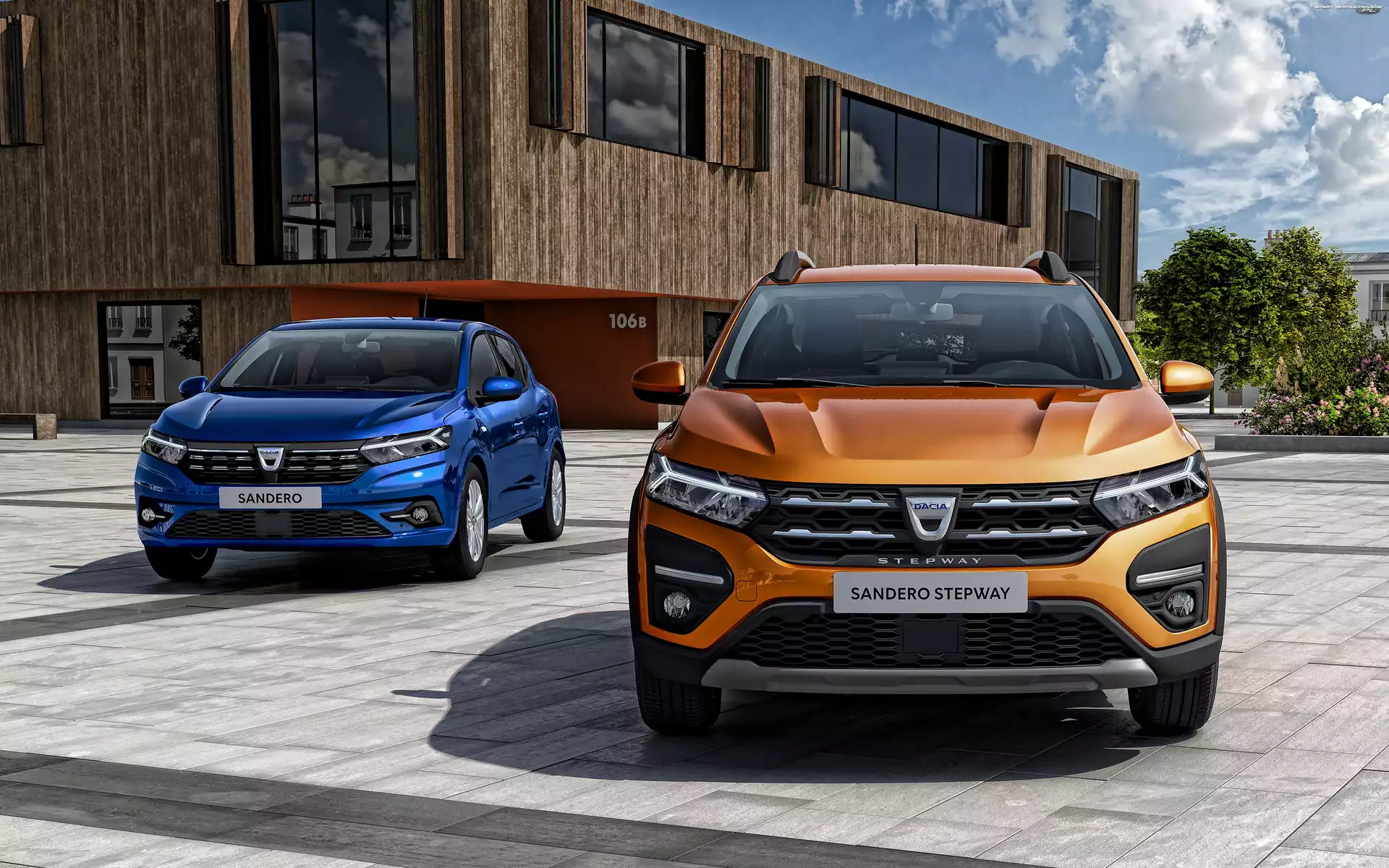 Dacia Sandero Stepway, Budynek, Dacia Sandero, 2021