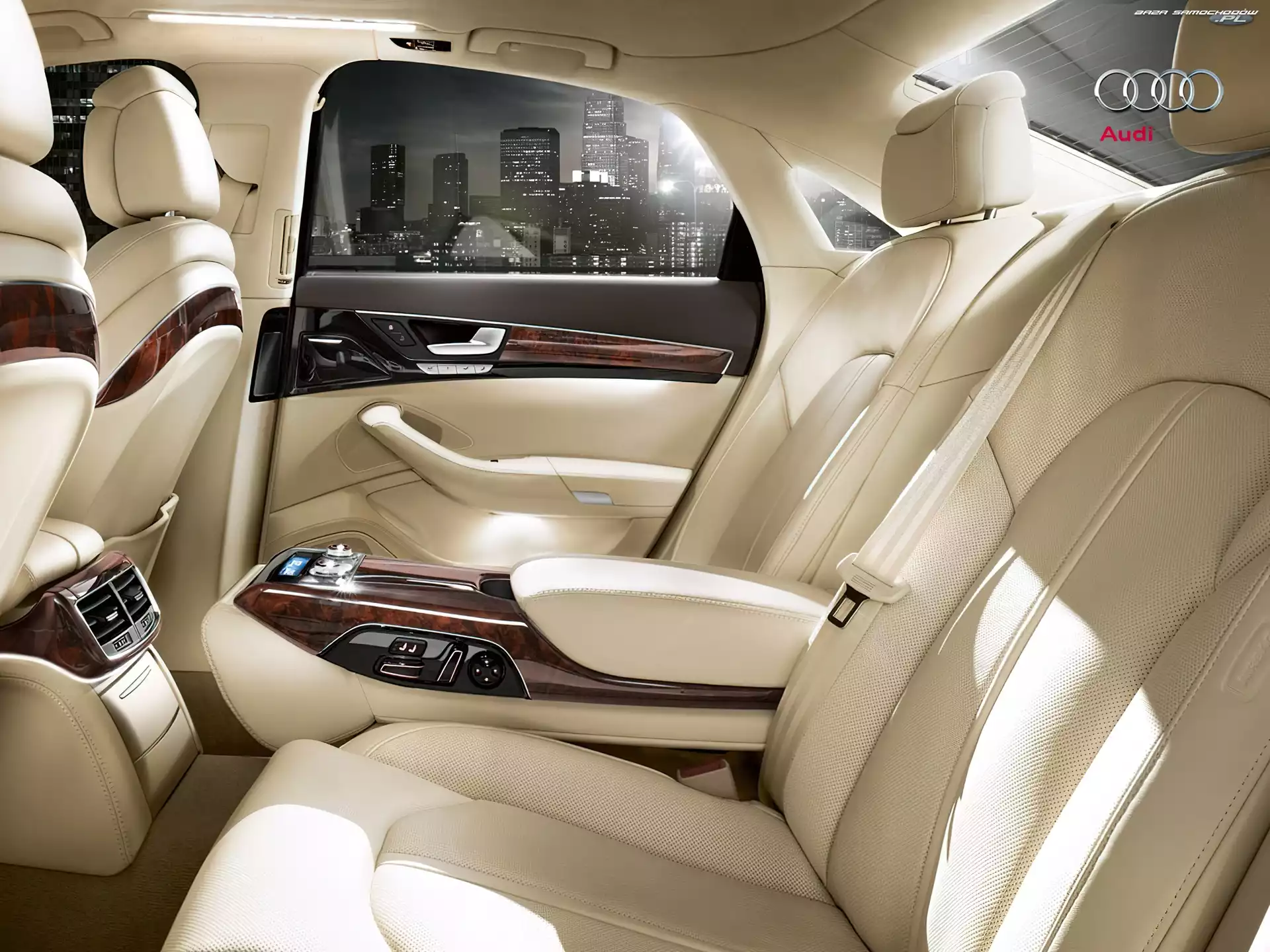 Siedzenia, Audi A8 D4, Tylne
