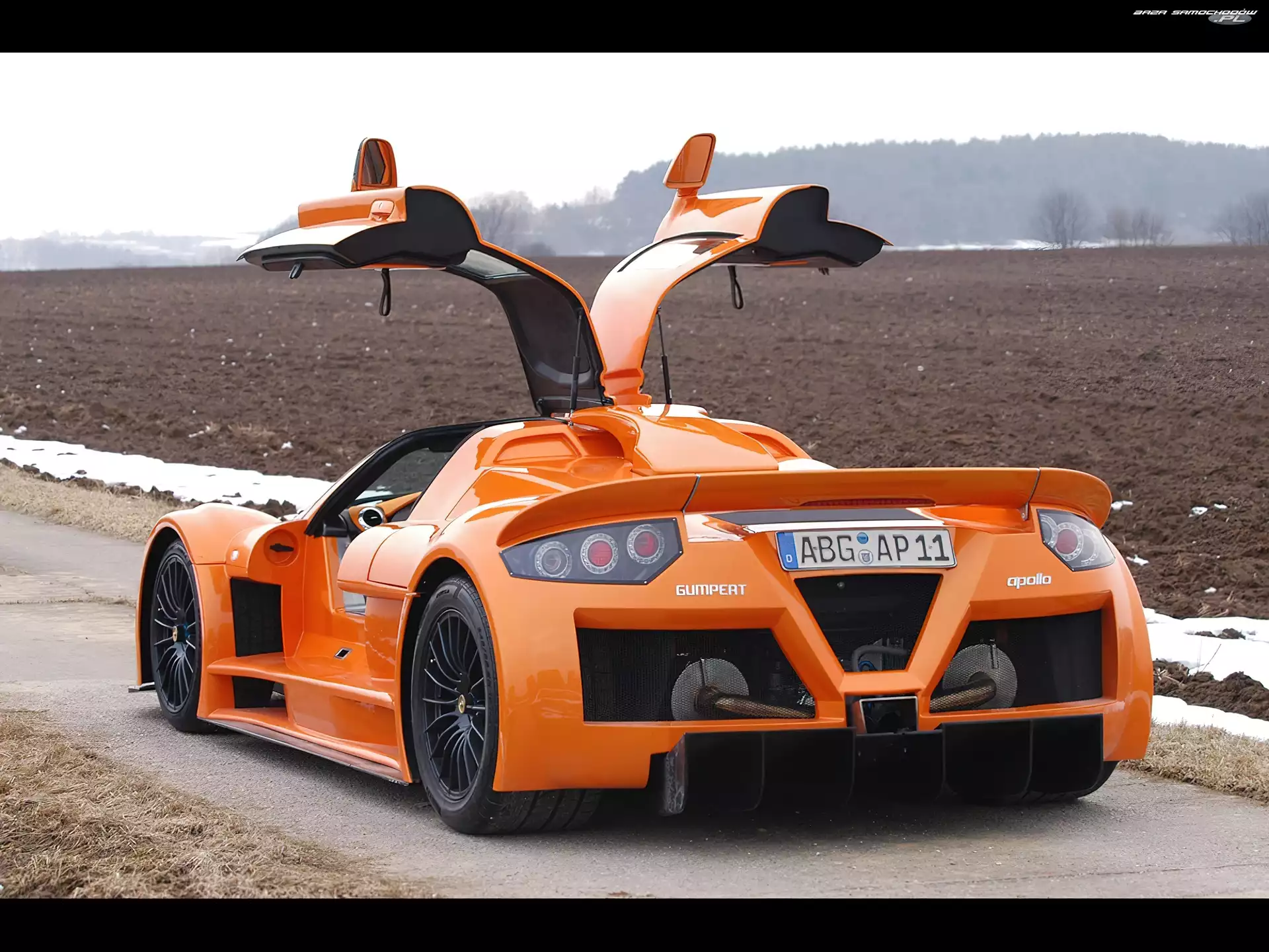 Spojler, Gumpert Apollo, Dyfuzor