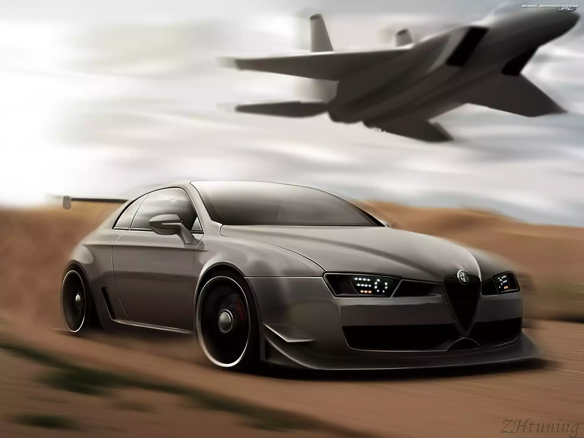 Spojler, Alfa Romeo Brera, Tuning