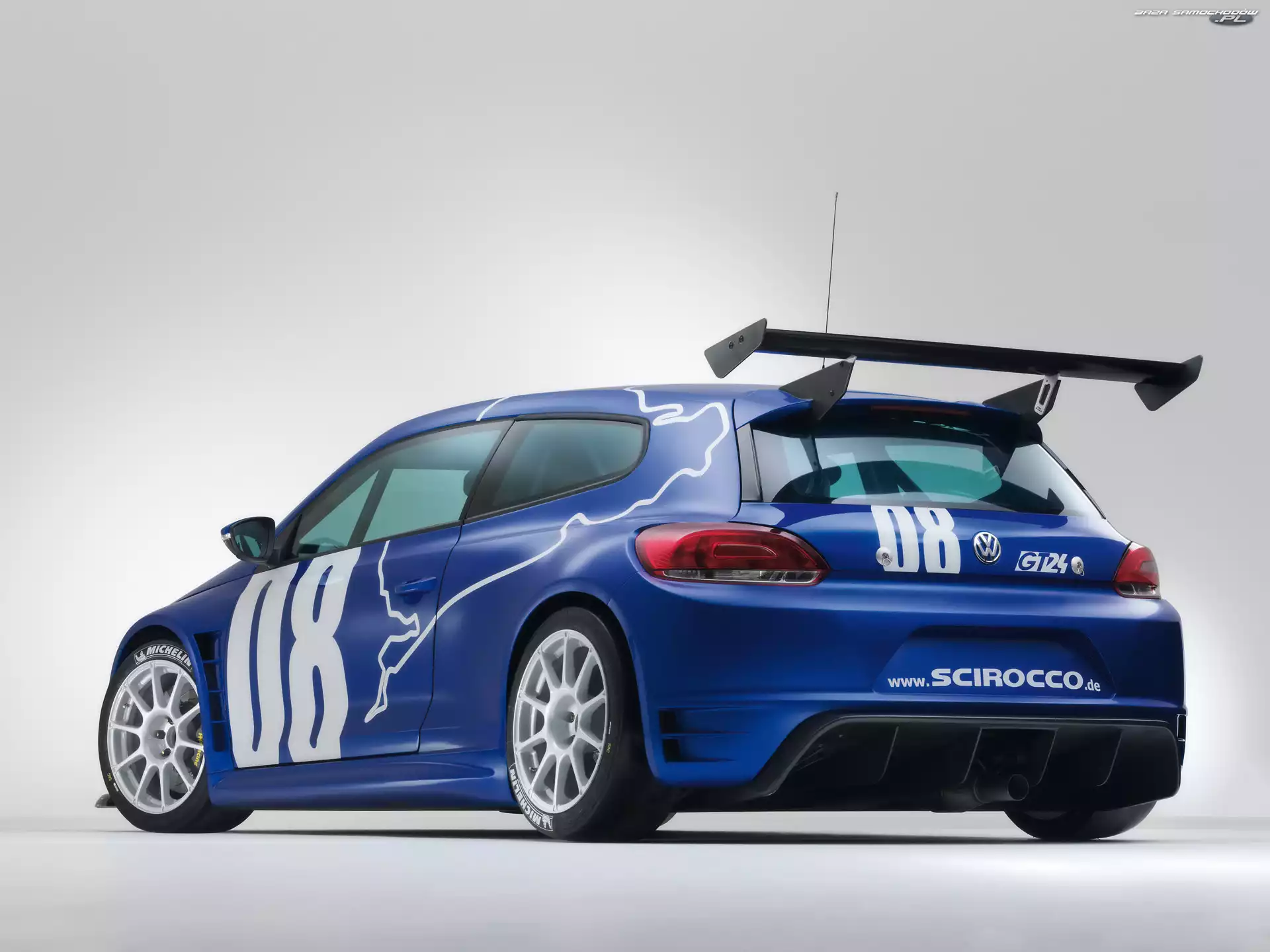 Spojler, VW Scirocco, GT