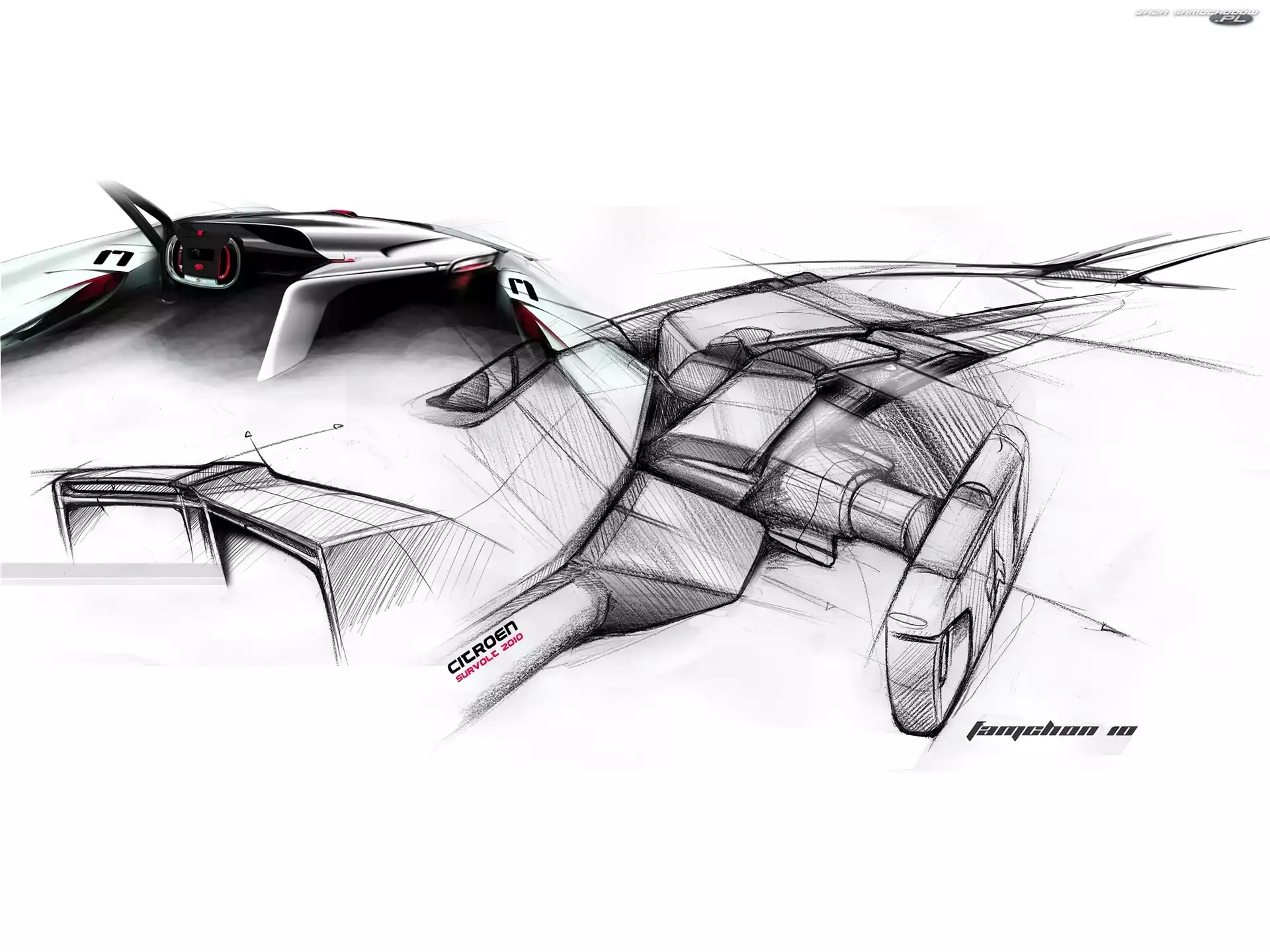 Szkic, Citroen Survolt