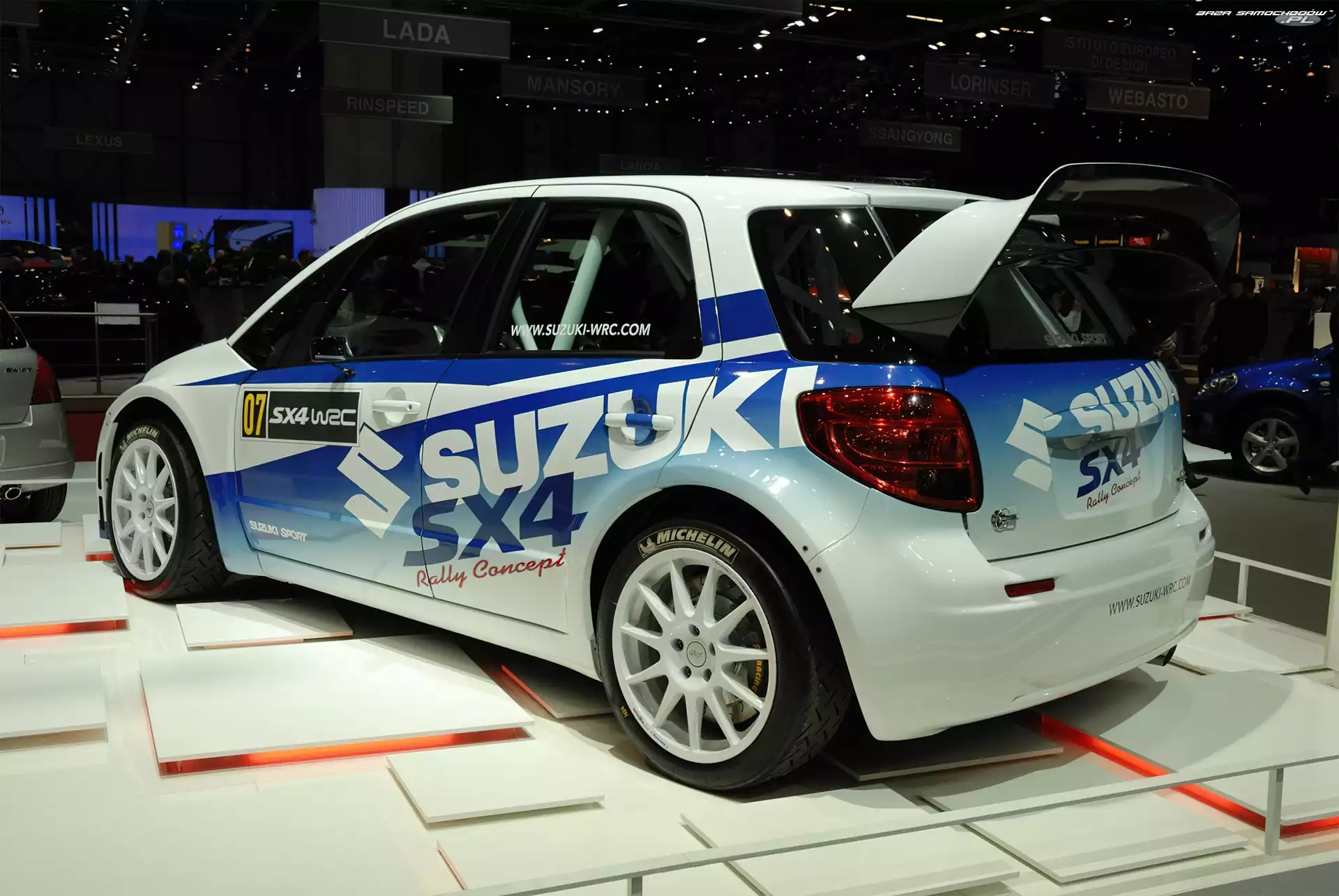 Prezentacja, Suzuki SX4, Wersja, Rajdowa