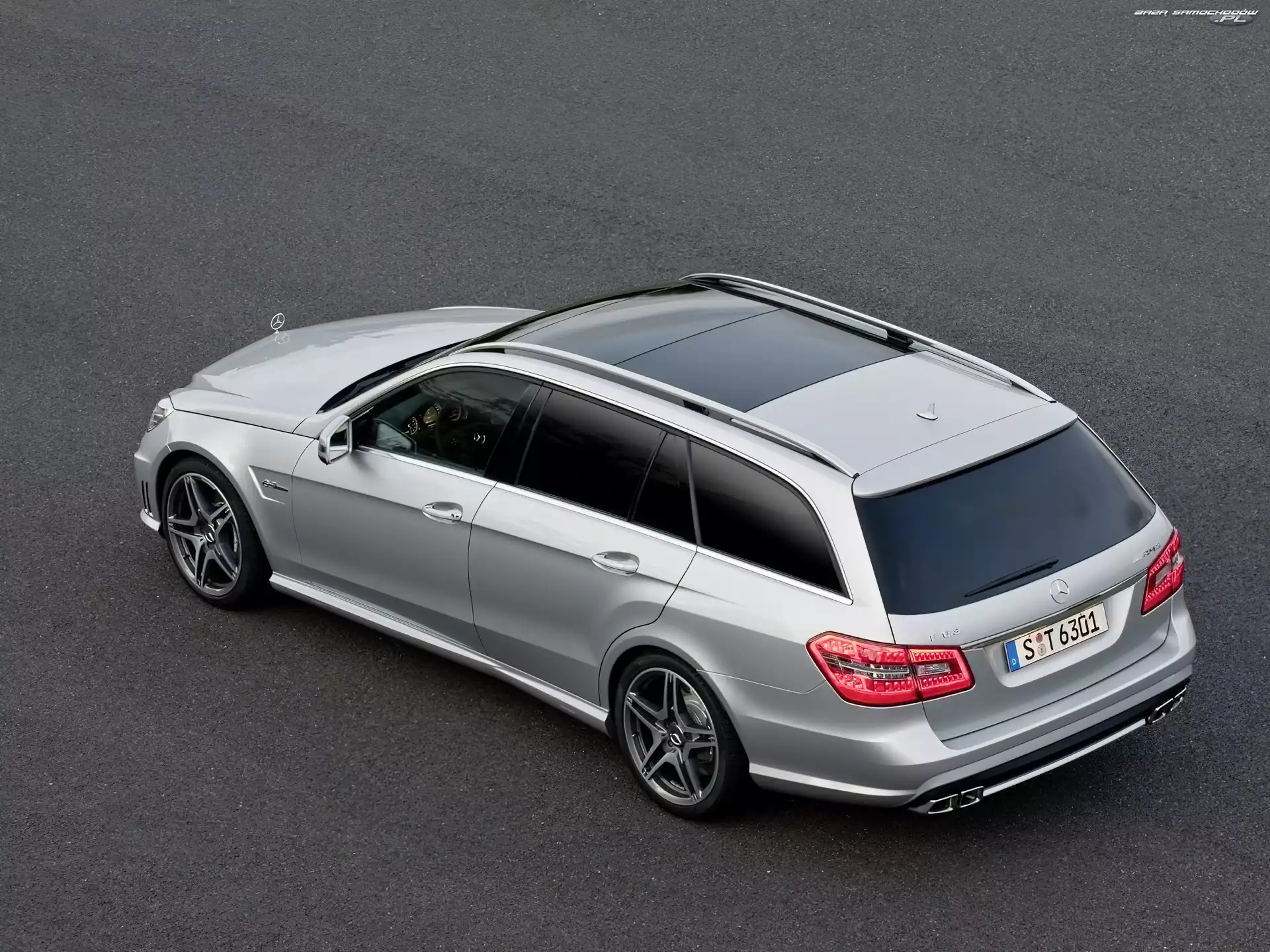 Szyberdach, Mercedes Benz E63, Podwójny