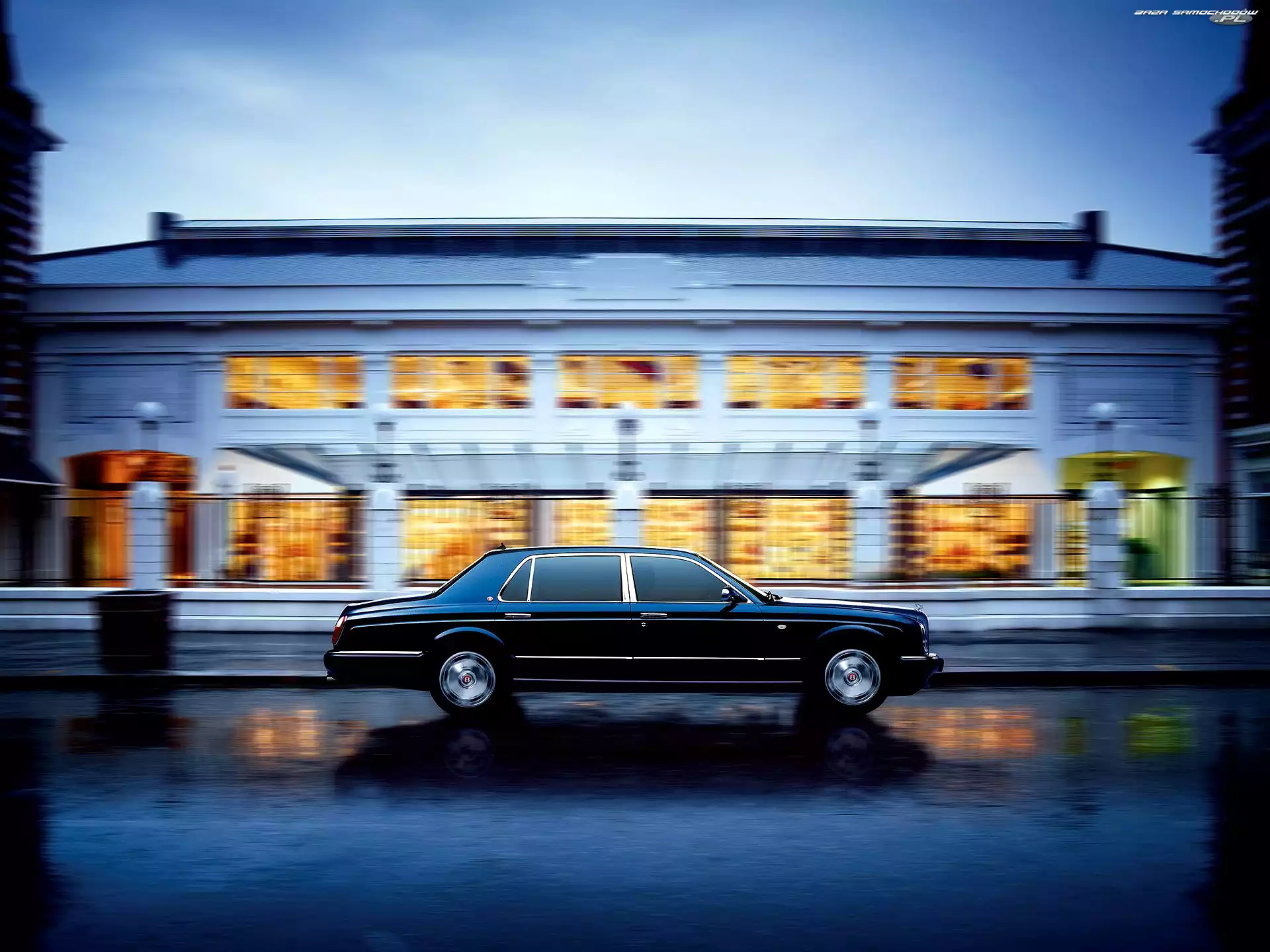 Szyby, Bentley Arnage, Ciemne