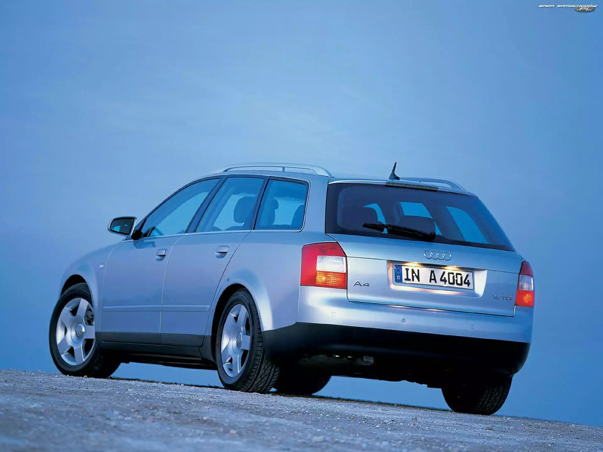 Tył, Audi A4, Avant