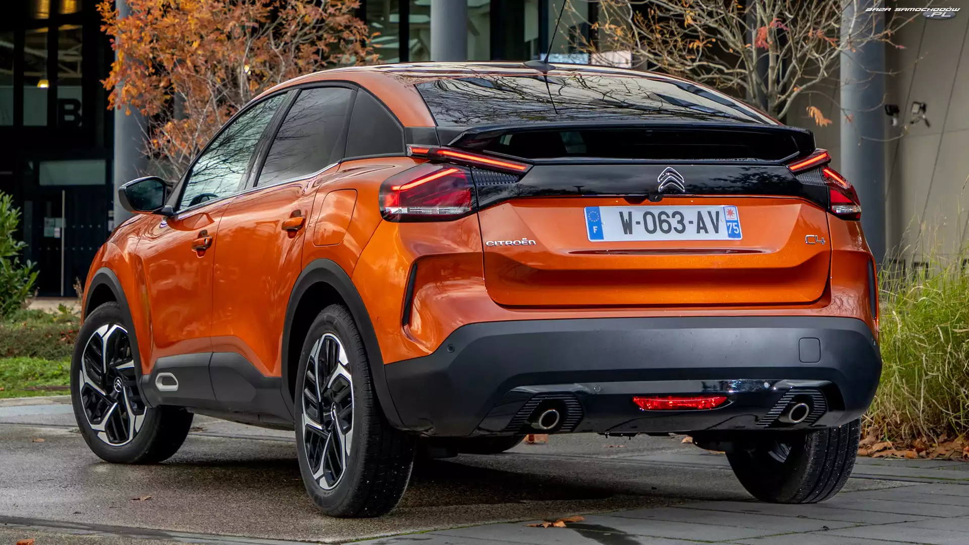 Tył, Citroen C4, 2020