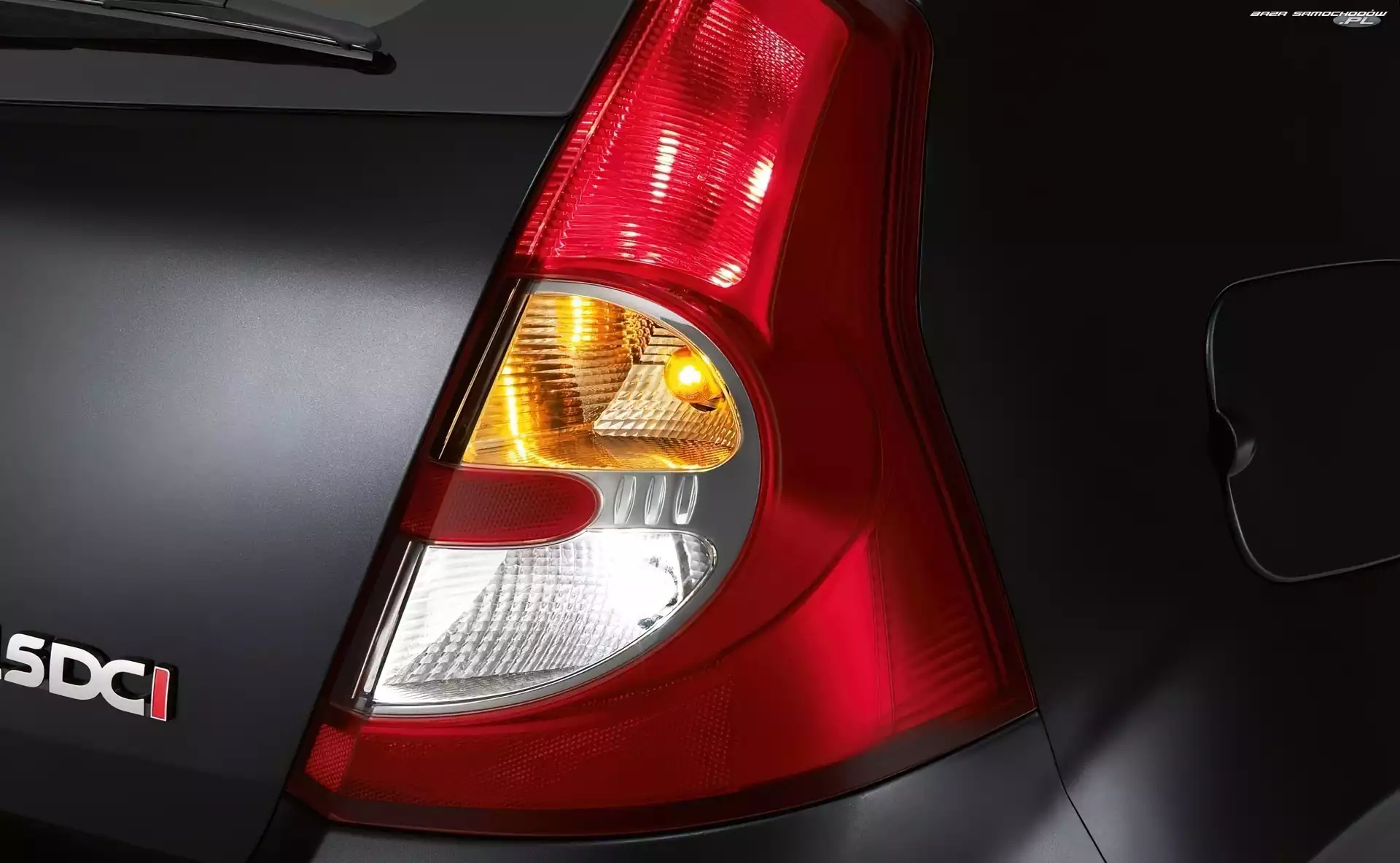Tył, Dacia Sandero, Lampa