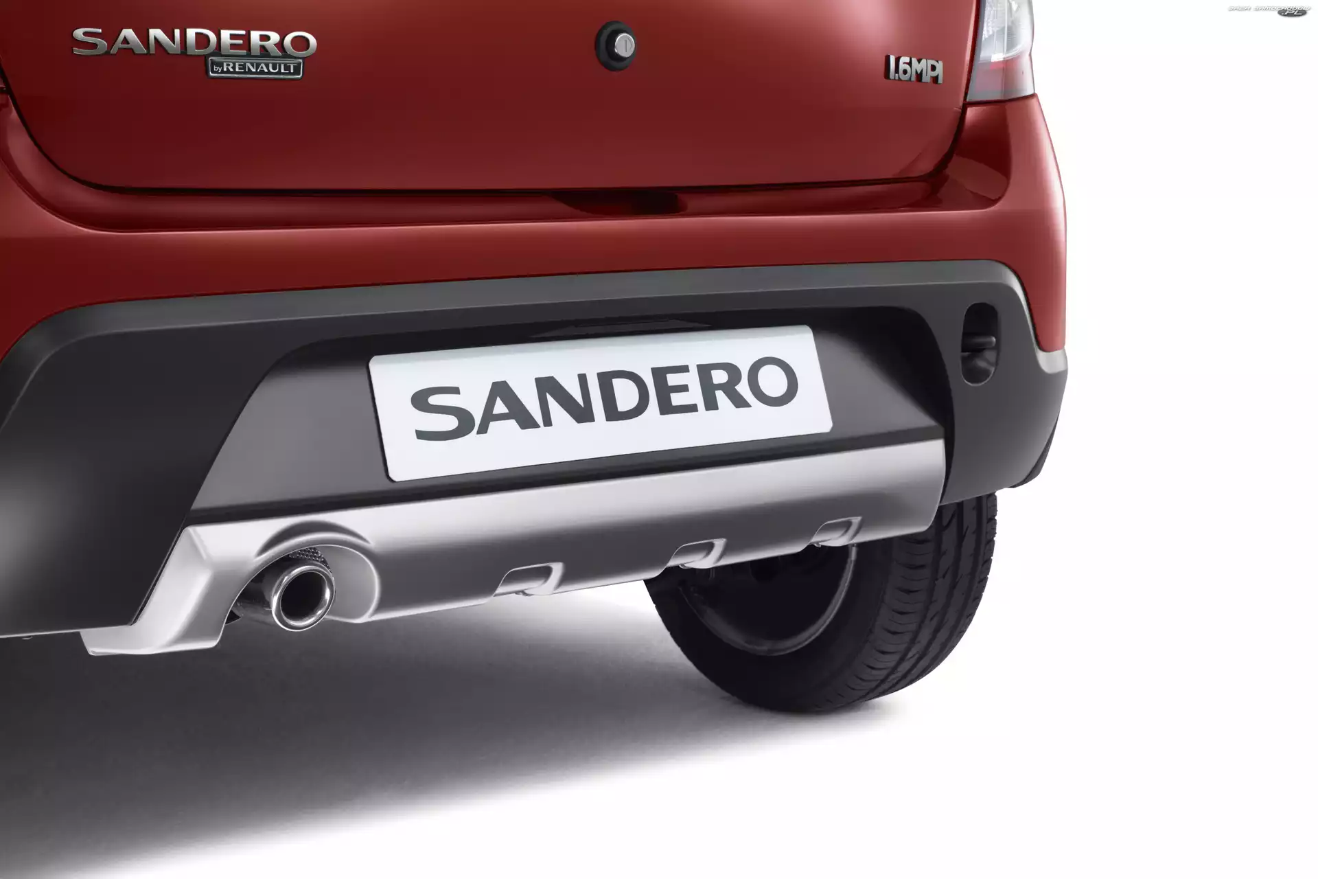 Tył, Dacia Sandero, Zderzak