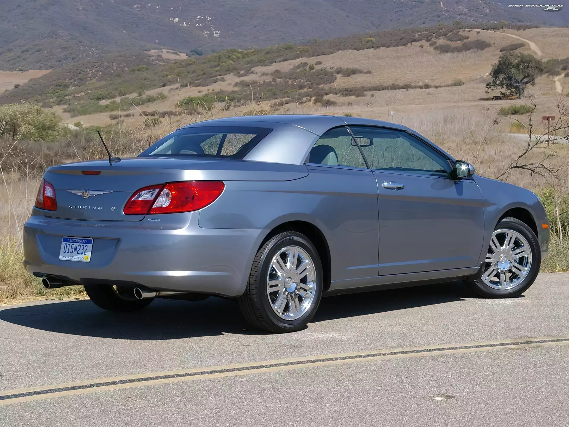 Tył, Chrysler Sebring, Lampy