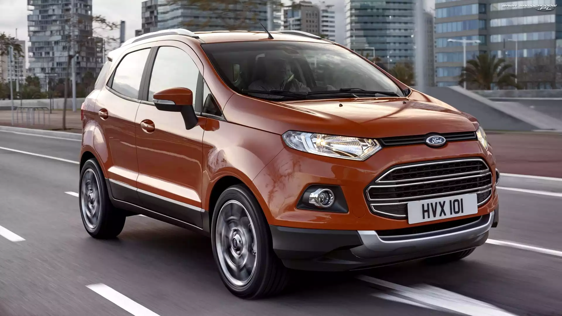 Ulica, Brązowy, Ford EcoSport