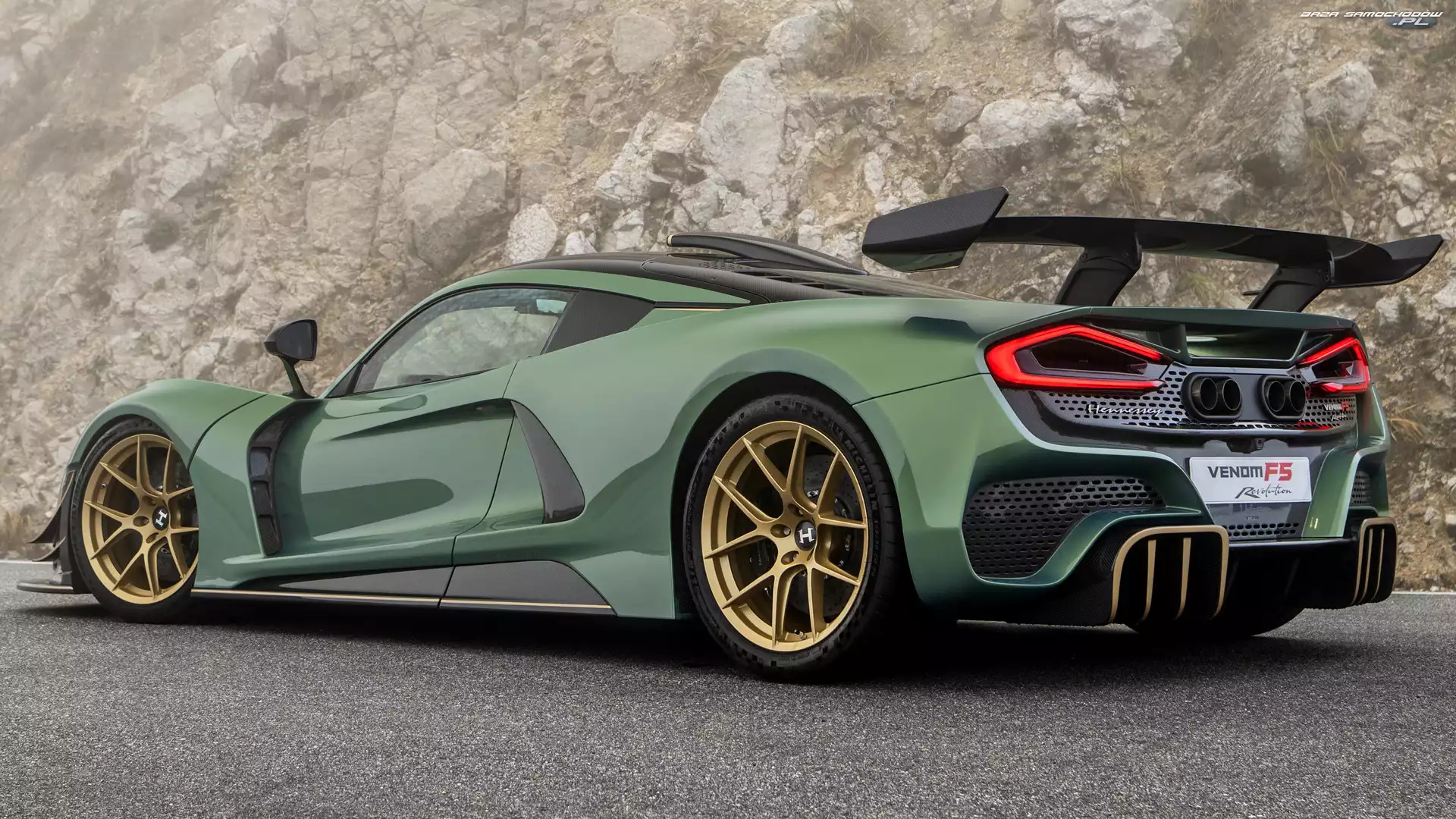 Elemental Green, Hennessey Venom F5, Stealth Series