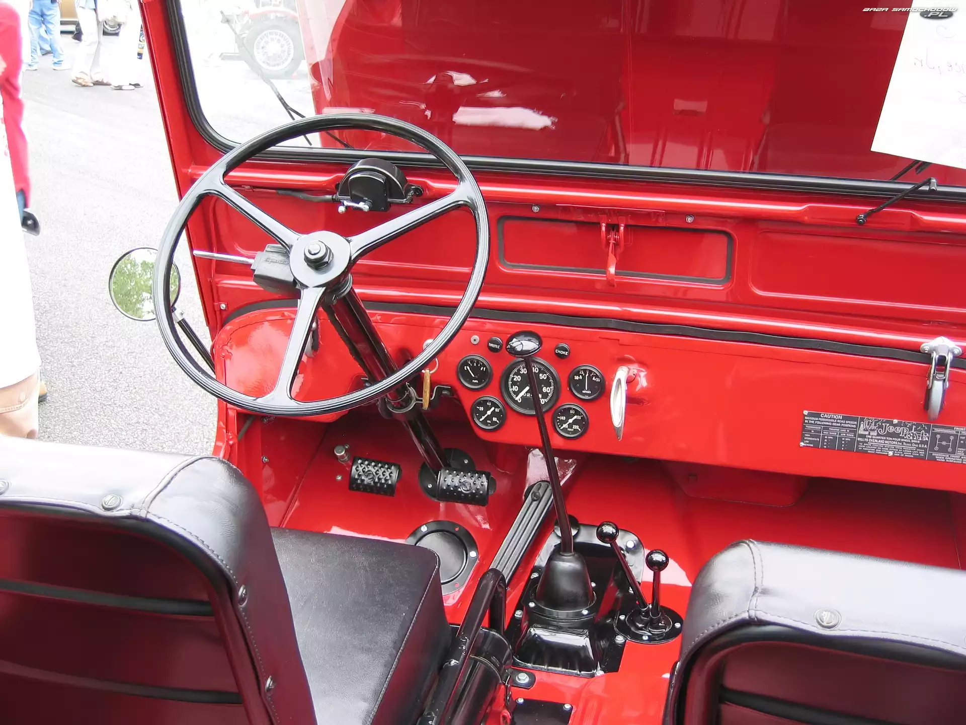 kierownica, Willys
