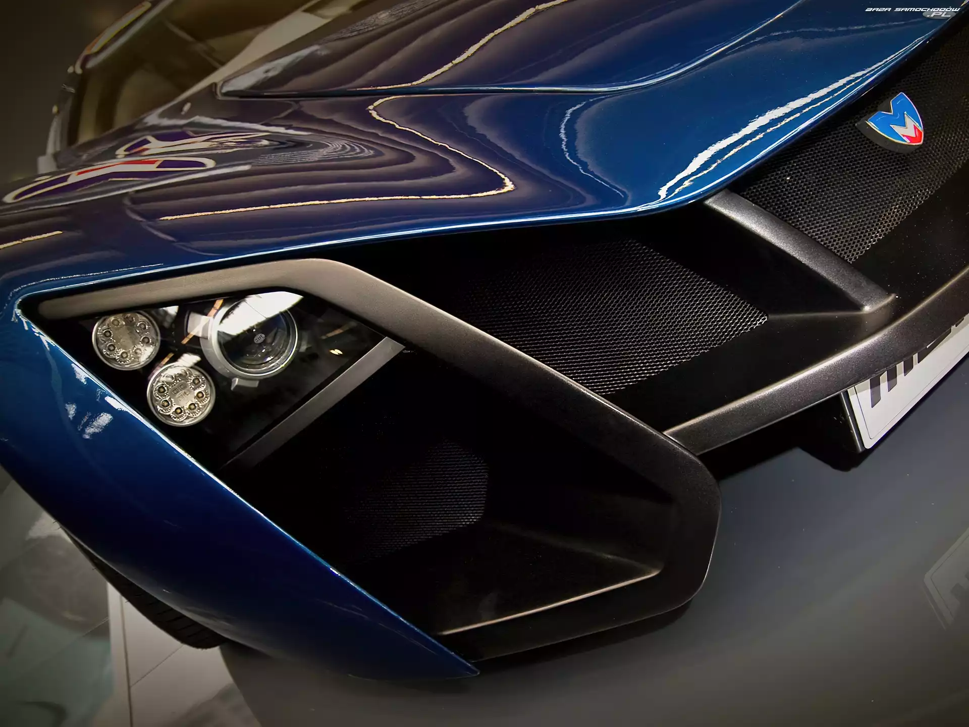 Marussia B2, Wloty, Zderzak, Powietrza
