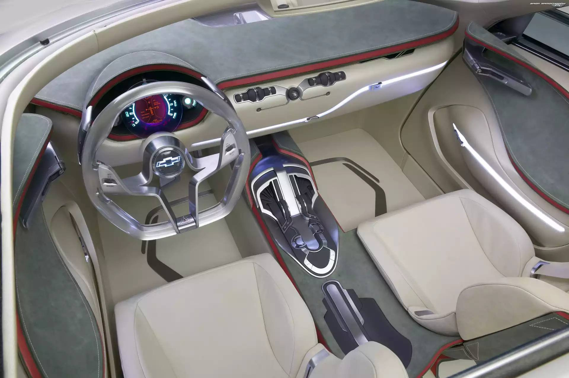Wnętrze, Chevrolet Volt, Futurystyczne