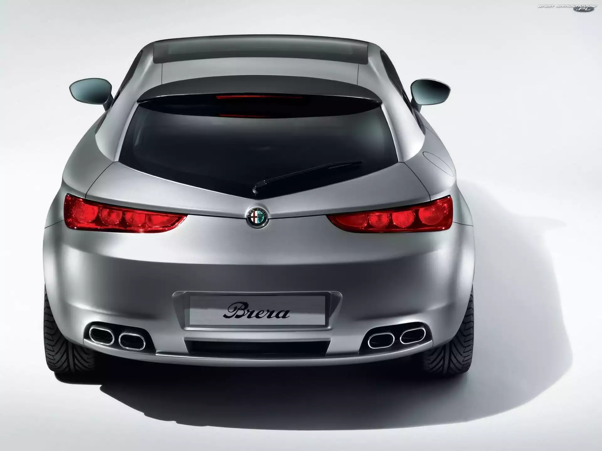 Wydechowy, Alfa Romeo Brera, Układ
