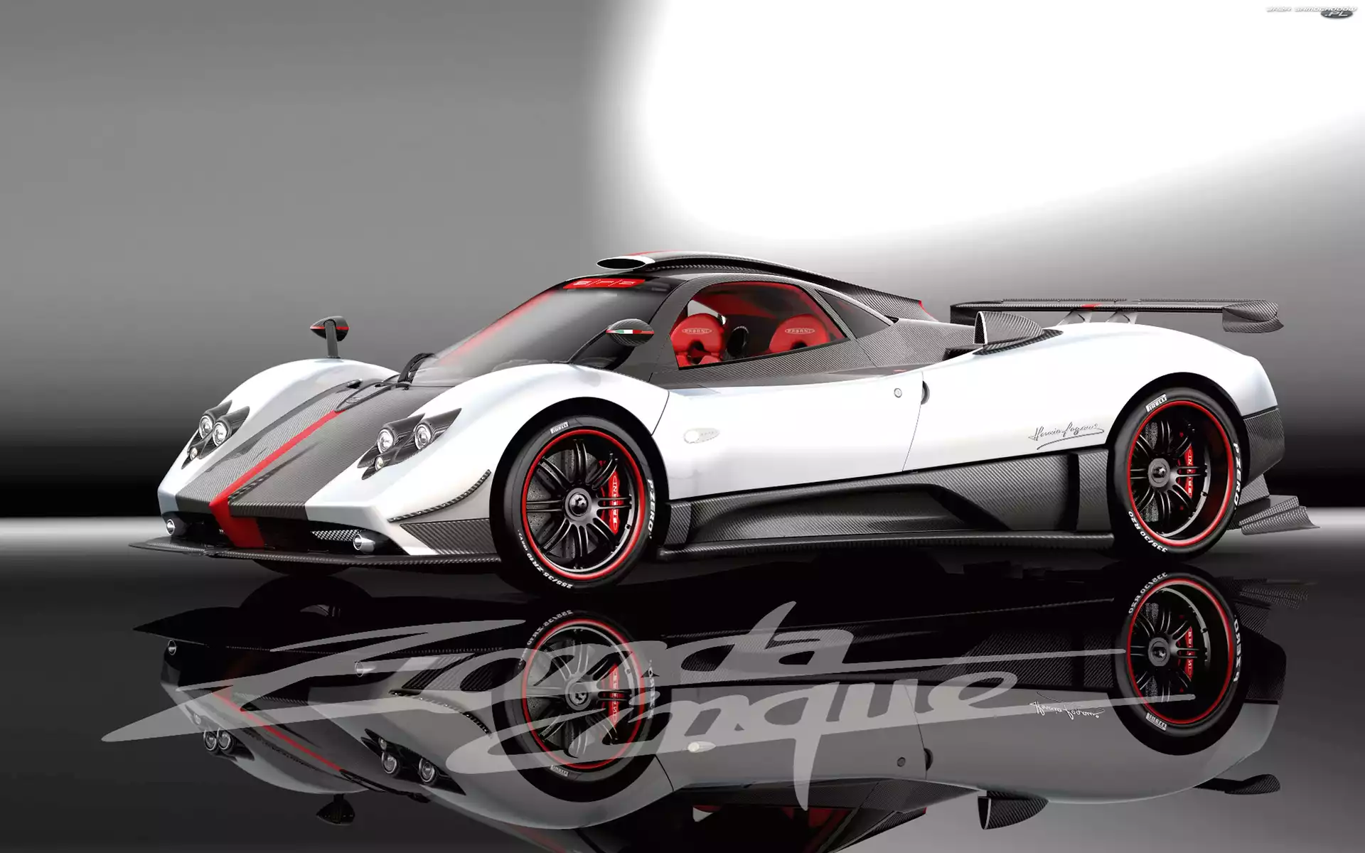 Wykończenie, Pagani Zonda Cinque, Czerwone