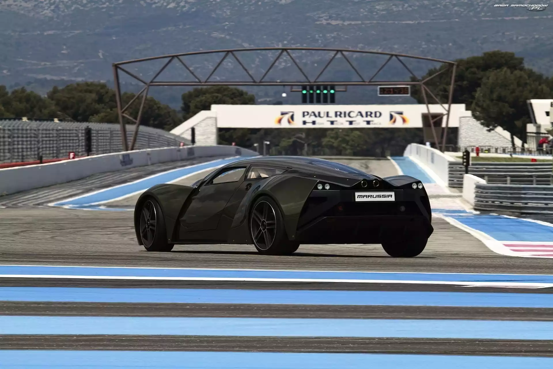 Wyścigowy, Marussia B2, Tor
