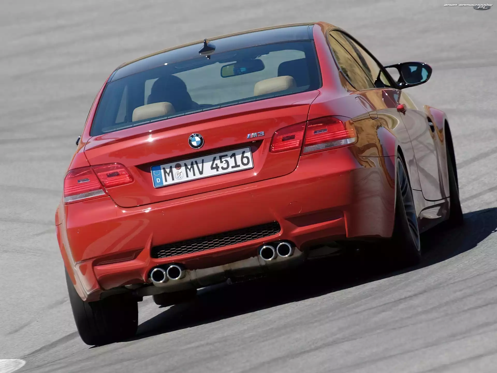 Wyścigowy, BMW M3, Tor
