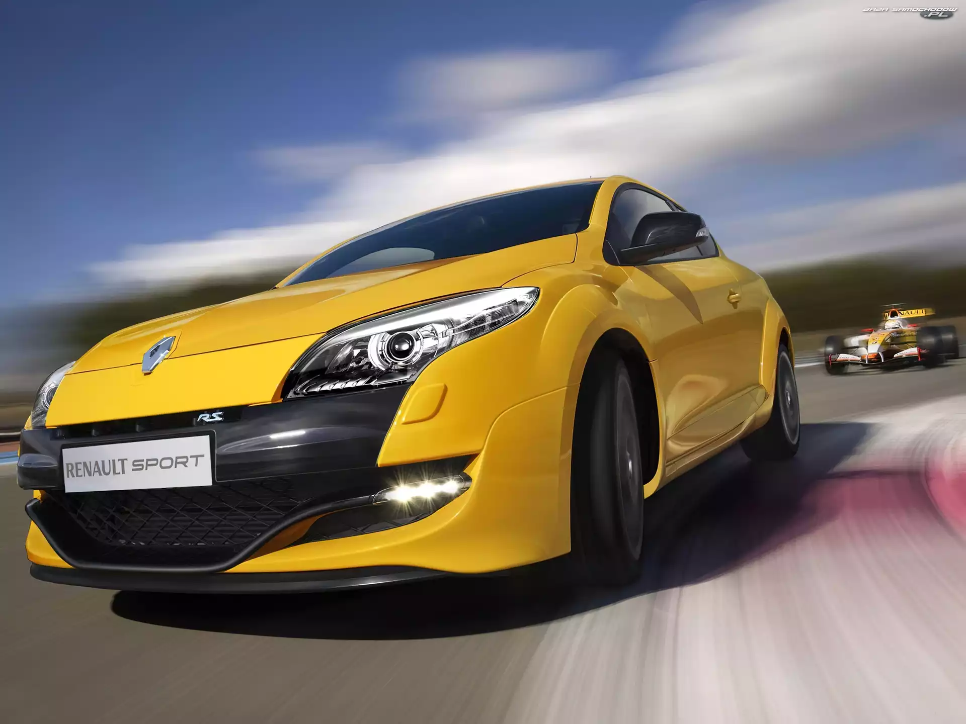 Wyścigowy, Renault Megane RS, Tor