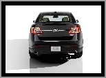tył, czarny, Ford Taurus