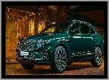 Zielony, Bentley Bentayga Mulliner